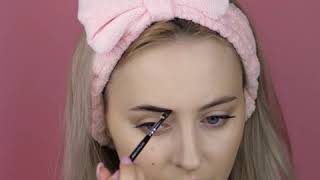 Eyebrow Tinting with INSTANT TINT Dark Brown and Graphite [upl. by Kym]