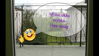 Jak myć okna szybko i bez smug [upl. by Adlen]