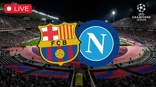 Barcellona Napoli 31 🔴 LIVE Reaction e postpartita con i tifosi napoletani ⚽ Champions League [upl. by Adallard]