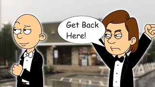 Classic Caillou Sneaks off to McDonaldsGrounded [upl. by Huan74]