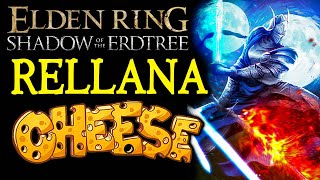 ELDEN RING DLC BOSS GUIDES How To Cheese Rellana Twin Moon Knight [upl. by Hodess]