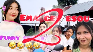 Ema gee esou 2 👵🏻👵🏻Manipuri funny video comedy [upl. by Ynnub93]