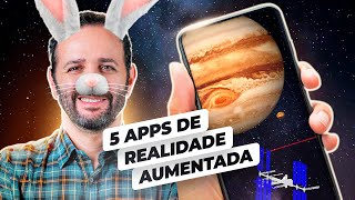 REALIDADE AUMENTADA Apps que TRANSFORMAM a VIDA [upl. by Vilberg]