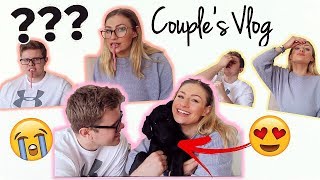 COUPLES CHALLENGES WERE SO COMPETITIVE  Couples Vlog [upl. by Nalniuq]