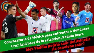 Cruz Azul base de selección mexicana  Ochoa saca a Padilla de selección  Padilla cambia de equipo [upl. by Yleme]