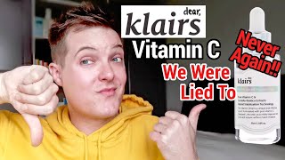 DEAR KLAIRS VITAMIN C  Never Again 😡 [upl. by Earvin725]