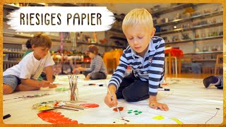 Spektakuläres Projekt In dieser Kita explodieren zum Thema quotWochenmarktquot die Farben Little Artists [upl. by Ihcas]