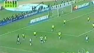 Copa América 2004  Brasil 4 2X2 2 Argentina  Gol do Adriano aos 47 [upl. by Chariot331]