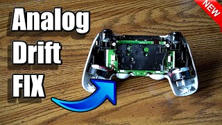 How to FIX ANALOG DRIFT in PS4 Controller 100 Works Cleaning Method [upl. by Zarger268]