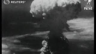 Second atomic bomb of World War II explodes over Nagasaki 1945 [upl. by Olinde]