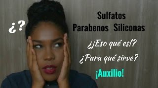 Sulfatos parabenos y siliconas ¿¡qué son [upl. by Merriam]