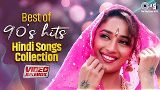 Best Of 90s Hits Hindi Songs Collection  90s Evergreen Songs  Hindi Love Songs Jukebox [upl. by Akcira]