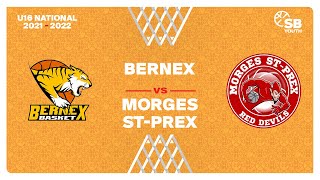 U16 National  Day 2 BERNEX vs MORGES [upl. by Valentijn]