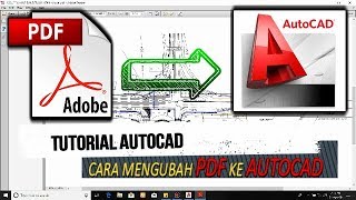 PDF KE AUTOCAD [upl. by Jentoft]