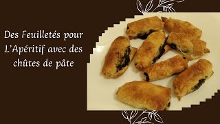 50  Faire des Feuilletés Apéritifs avec des chûtes de pâte feuilletée [upl. by Znieh932]