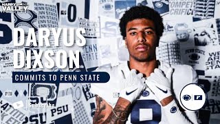 Penn State lands No 53 overall recruit in CB Daryus Dixon  PennState Nittany Lions Football [upl. by Wanids]