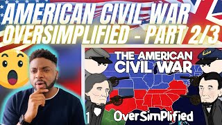 🇬🇧BRIT Reacts To THE AMERICAN CIVIL WAR PART 2 [upl. by Petronille]