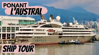 Ponant LAustral Ship Tour [upl. by Arivle]