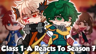 Class 1A Reacts To Season 7  BNHAMHA  GachaLife2  JovyTheElf [upl. by Nyvek]