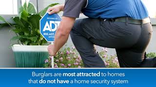 Home Burglary Stats and Facts  ADT Fact Series [upl. by Helbona987]