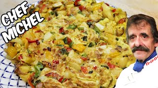 Omelette espagnole  Déjeuner parfait pour les étudiants [upl. by Dur214]