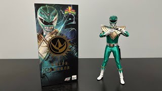 Threezero Mighty Morphin Power Rangers Green Ranger 16 Scale Figure Unboxing amp Review [upl. by Asined]