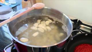 PastaTV  Making The Perfect Gnocchi in Napoletana Sauce [upl. by Scrope]