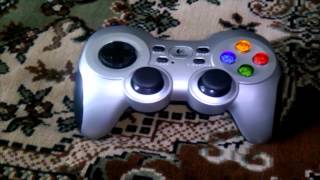 Обзор Джойстика Logitech Wireless Gamepad F710 [upl. by Ardnassela]