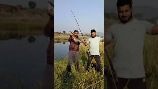 Gulfam Khan fishing raod with rell 🐟🎣🦦 [upl. by Ferde596]