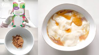 How to Make Soft Silken Tofu Pudding with Sweet Ginger Syrup  Easy Recipe [upl. by Neirad]