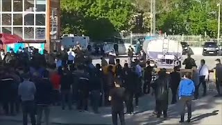 Tajik Police Use Firearms To Break Up Protest By Chinese Workers [upl. by Yleak]