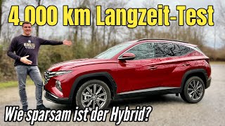 Hyundai Tucson Hybrid 4000 Kilometer LangzeitTest Was kann der SUVBestseller Review  2023 [upl. by Arrim653]