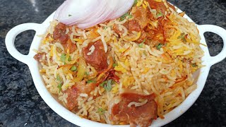 Beef Biryani Recipe  Easy Beef Biryani Recipe [upl. by Aivin742]