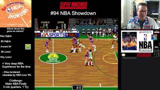 SNES Countdown  94 NBA Showdown Part 4 [upl. by Barfuss]