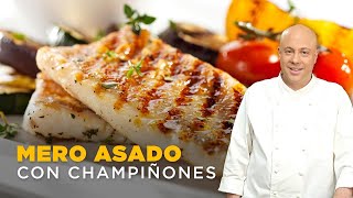 Mero Asado con Champiñones  Jorge Rausch [upl. by Kile]