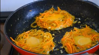 Just pour eggs on potatoes and carrotsThe results are amazing you will make it everyday [upl. by Mingche]