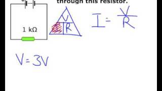 ohmss law example [upl. by Komarek320]