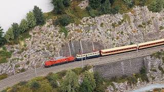 Die ÖBB in den 90 ern 187  Modellismo Ferroviario Model Railway 鉄道模型 Brennerbahn [upl. by Lian]