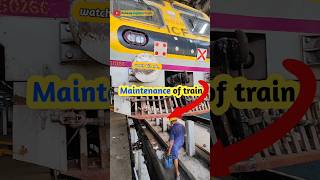 Maintenance of train  mumbai local train maintenance work  latest railway recruitment 2025 train [upl. by Gersham113]