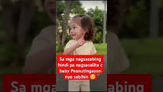 Baby Peanut can talk na pala ♥️shorts2024 trendingshorts luismanzano jessymendiola [upl. by Naltiac]