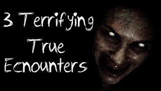 3 Terrifying True Encounters [upl. by Tartan582]