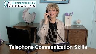 Effective Telephone Tips from Successfully Speaking [upl. by Manfred]