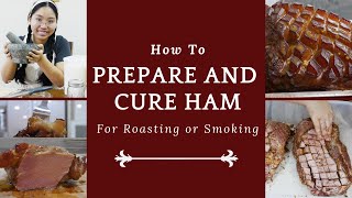 Making Picnic Ham with DIY Curing Spice Recipe [upl. by Jory]