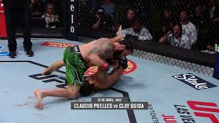 UFCMexico Claudio Puelles vs Clay Guida [upl. by Graniela601]