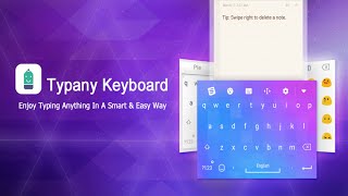 Typany Keyboard Free Emojis [upl. by Llehsyar]