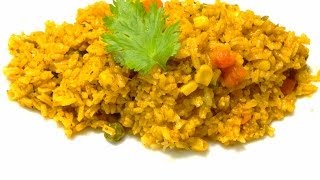 Arroz Guisado con Vegetales Rice with Vegetables [upl. by Meredi522]