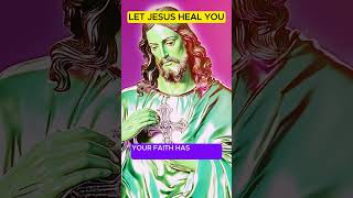 LET JESUS HEAL YOU god jesus jesuschrist church christian christianquotes [upl. by Hesoj]