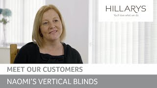 Hillarys Reviews  Naomis vertical blinds [upl. by Wilkey805]