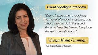 Diana inspires me to reach my next of impact amp influence  Testimonial  Meena Kaila Gambhir [upl. by Brabazon366]