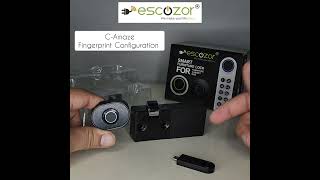 Escozors CAmaze Fingerprint DrawerCabinet Lock Fingerprint Configuration Process [upl. by Haroved332]